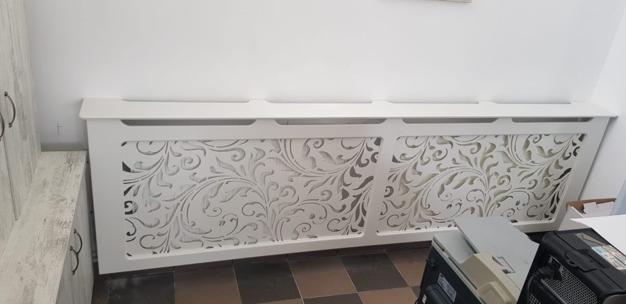 Masca de calorifer Model Floral Suspendata